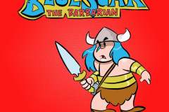 BlueScar Comic cover